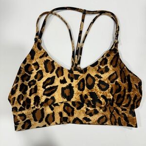 Vivid Collection Leopard Sports bra
